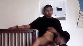 Str8 Latino worker sucked