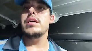 Straight Arizona Latino Delivery Guy Chuck 3