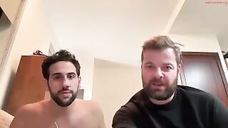 2 friends jerk off & play w each other (jerk, rimming)