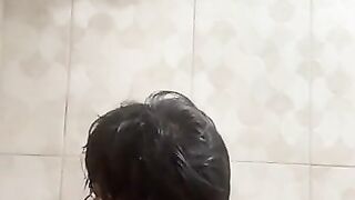 Latino twink in the shower - video 2