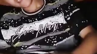 Twink Latino big cum