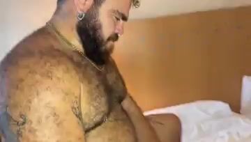 Hot hairy latino daddy fucks sexy black twink
