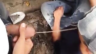 Latino piss humiliation