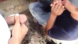 Latino piss humiliation