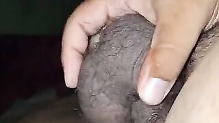 Latino bear with a huge load