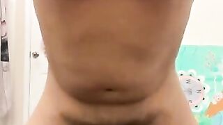 Sexy Latino hunk swings his saggy balls Pt2