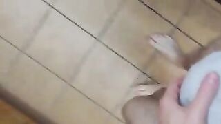 Llevando un pañal en pañales