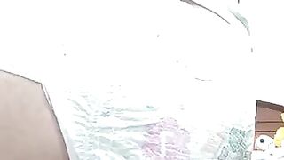 Hago caca en mi pañal de bebé