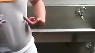 diaper public piss 2