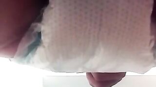 Wetting my pampers - video 3