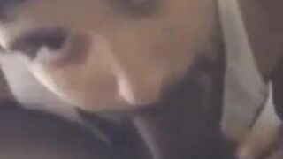 Indian Amateur Sucks a Big Black Cock