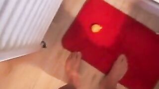 gioco con un limone a cazzo al vento