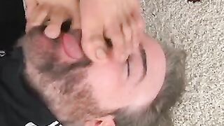 gay feet face