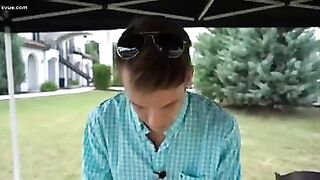 Gay Feet Crush Grapes