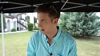 Gay Feet Crush Grapes
