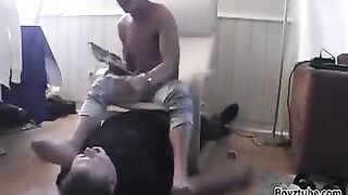 gay feet domination - video 2