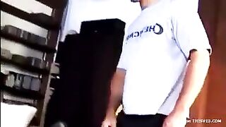 Vintage gay feet - master’s feet get completely worship