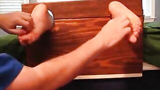 Horny gay feet tickle pt.1