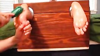 Horny gay feet tickle pt.1
