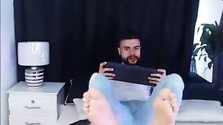Inked latino feet | gay feet