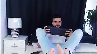 Inked latino feet | gay feet