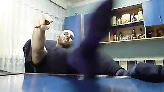 Vintage Homemade Master Feet Verbal