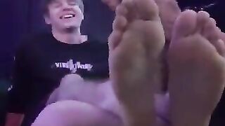 Friends feet fun