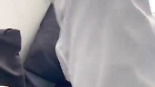 sniff white socks