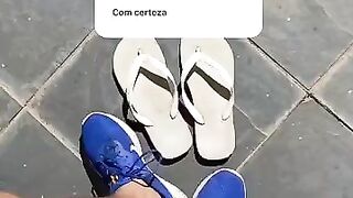 Pezão gostoso de macho, via Instagram