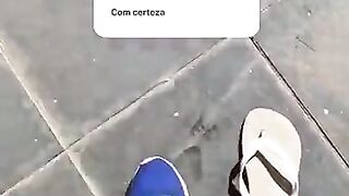 Pezão gostoso de macho, via Instagram