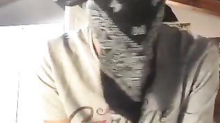 Hot teen stuffing socks in his mouth 2
