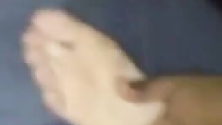 pretty toes sucking