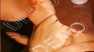 Cute boy toes sucking