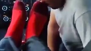 Gay feet worship - video 4