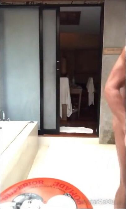 Hung Daddy Stroking His Big Cock on Webcam