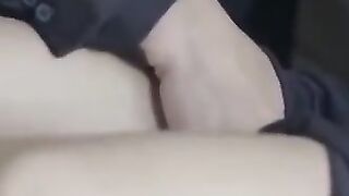 Gay kisses his boyfriend