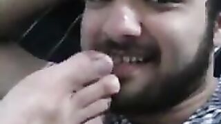 Worshiped feet Man gay