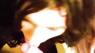 Sucking Cock in a Crossdresser Fantasy