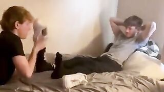 Straight Jock Feet Worship - video 2