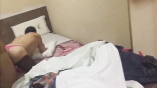 Culeando Gordo Nalgon Mexicano en Tanguita de Mujer Rosa