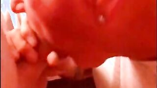 Dude from Grindr sucks, wanks and swallows cum
