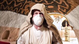 Teen Twink Twunk Hands-free Nuts in Comedy Quarantine Cosplay Star Wars Video
