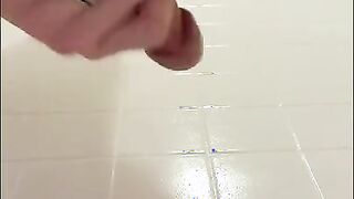 Husband uses wife's dildo while she's out... Massive Prostate Cumshot!!