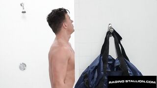 Bearded Rugby Player Stretchet Out By Rivals Gurthie Dick - JJ Knight, Luca del