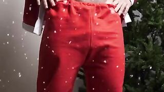 Beefy Santa Olderman: muscle worshiped, jerked off and edged till he twitches @WorldStudZ