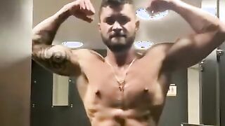 Locker Room Strip Tease