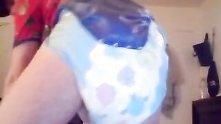 My cute nappy and cache-couche