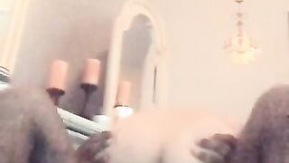 Quiet Fuck on floor in Air BnB