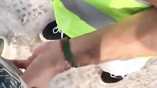 He polls a young str8 guy and ends up sucking his dick - Seba