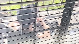 Spying str8 roommate jerking his uncut cock
